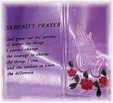 Serenity Plaque